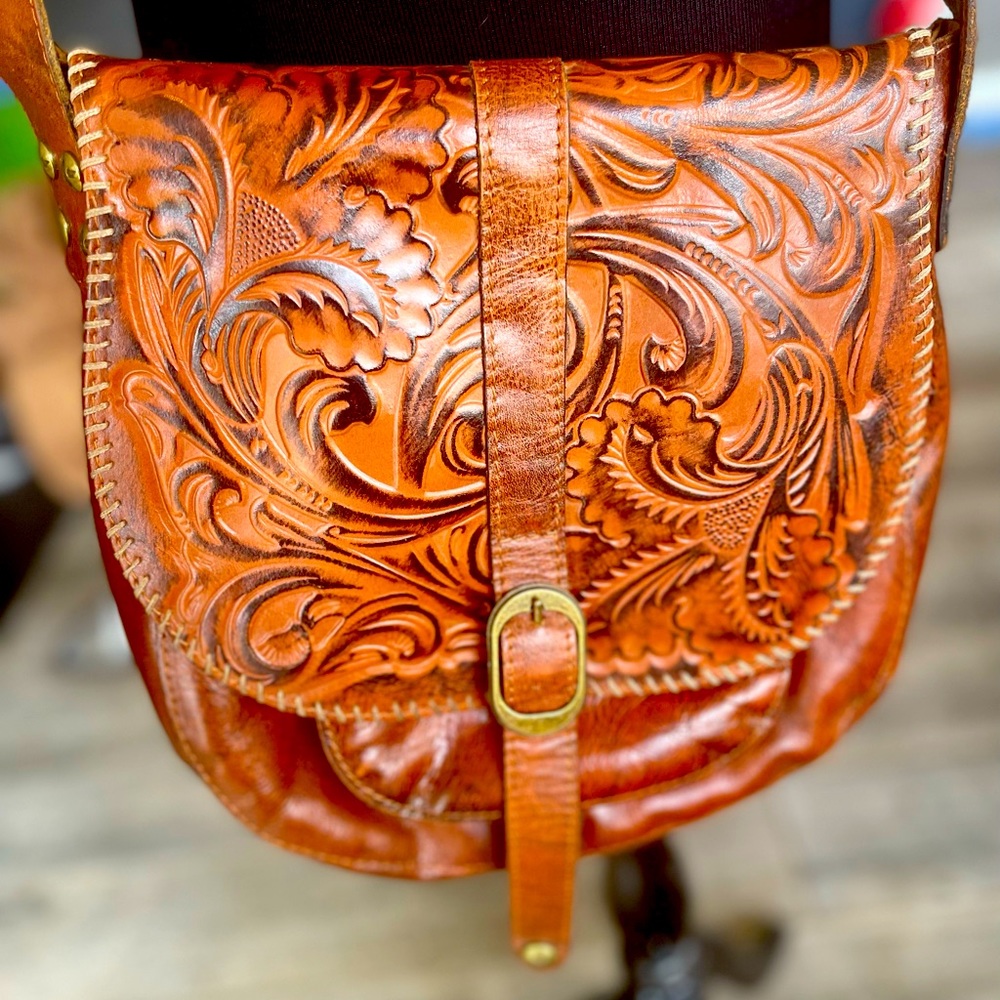 Patricia Nash Saddlebag Purse